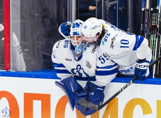 24.03.2026. 1/8 плей-офф Кубка Гагарина. «Динамо-Минск» — «Динамо» Москва. Матч 1