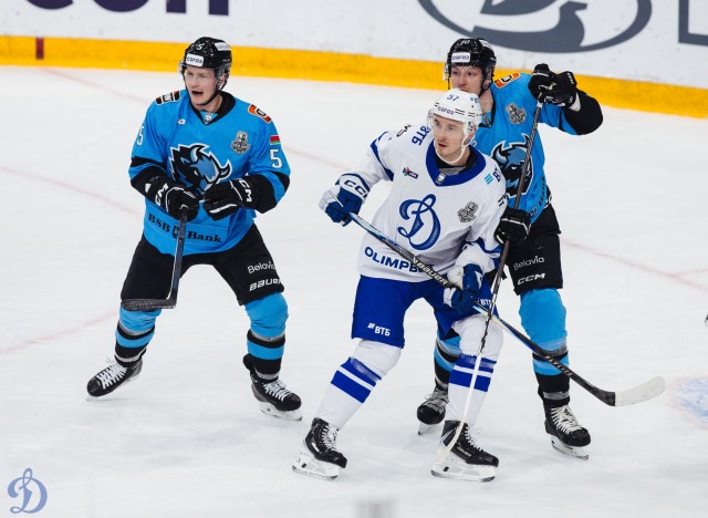 24.03.2026. 1/8 плей-офф Кубка Гагарина. «Динамо-Минск» — «Динамо» Москва. Матч 1