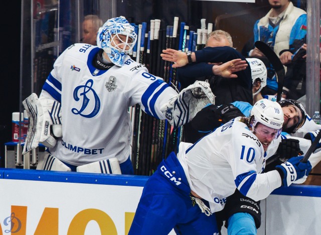 24.03.2026. 1/8 плей-офф Кубка Гагарина. «Динамо-Минск» — «Динамо» Москва. Матч 1