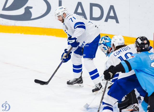 24.03.2026. 1/8 плей-офф Кубка Гагарина. «Динамо-Минск» — «Динамо» Москва. Матч 1