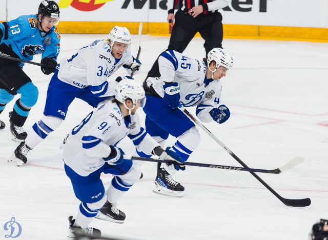 24.03.2026. 1/8 плей-офф Кубка Гагарина. «Динамо-Минск» — «Динамо» Москва. Матч 1