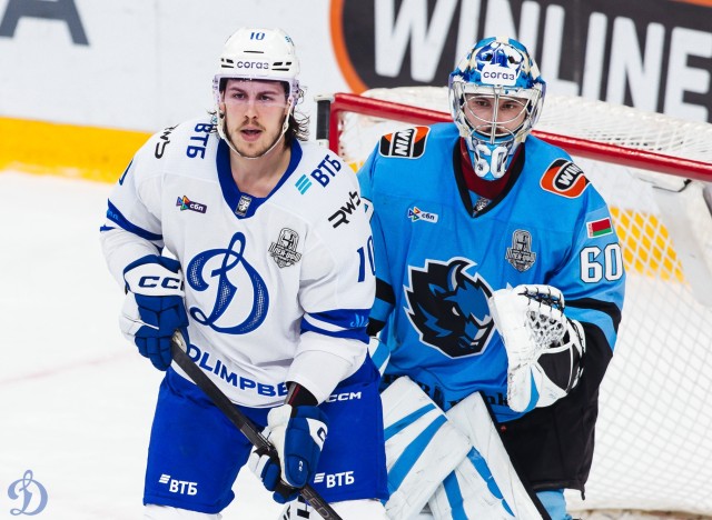 24.03.2026. 1/8 плей-офф Кубка Гагарина. «Динамо-Минск» — «Динамо» Москва. Матч 1