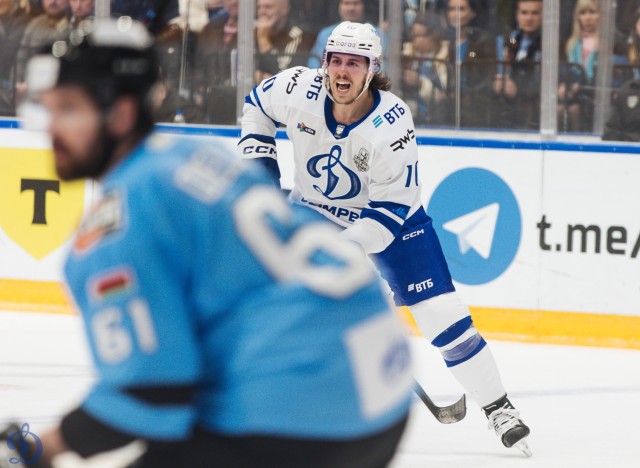 26.03.2026. 1/8 плей-офф Кубка Гагарина. «Динамо-Минск» — «Динамо» Москва. Матч 2